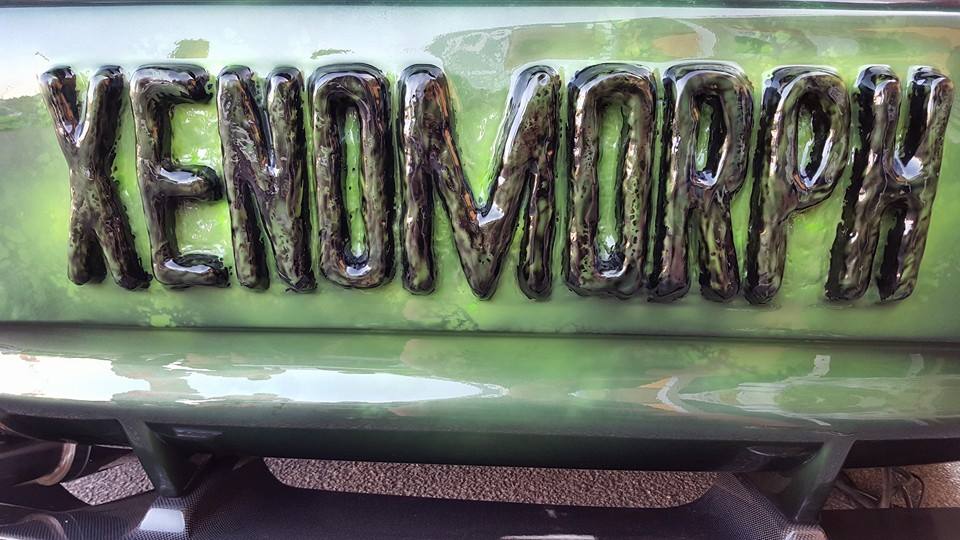 Earthquake Xenomorph Car at DHB 2016